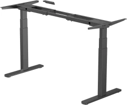 Подстолье Cactus CS-EDLF-BK черный каркас черный 120x71x60см