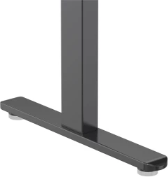 Подстолье Cactus CS-EDLF-BK черный каркас черный 120x71x60см