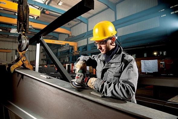 Углошлифовальная машина Metabo WEV 15-125 Quick 1550Вт 11000об/мин рез.шпин.:M14 d=125мм (600468000)