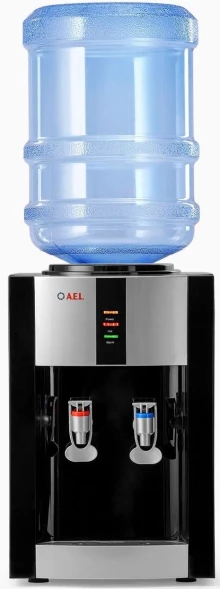 Кулер AEL TC-AEL-47 настольный компрессорный черный/серебристый