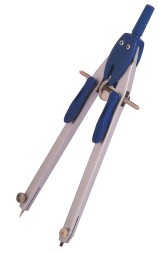 Циркуль Deli Accuro EG30994 корпус синий металл в компл.:грифель