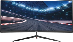 Монитор Digma 29.5&amp;quot; Overdrive 30A510F черный VA LED 1ms 21:9 HDMI матовая 300cd 178гр/178гр 2560x1080 200Hz DP 2K USB 4.3кг