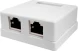 Розетка Suprlan 10-0308-1 наклад. RJ45 2 кат.5E FTP бел.