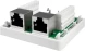Розетка Suprlan 10-0308-1 наклад. RJ45 2 кат.5E FTP бел.