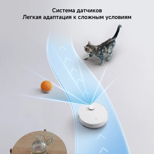 Пылесос-робот Xiaomi S40C EU 55Вт белый