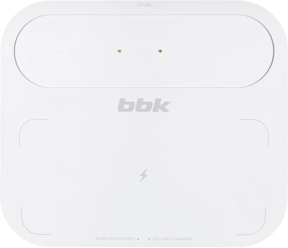 Колонка порт. BBK BTA2020 белый 5W 1.0 BT 10м 1200mAh (BTA2020 (W))