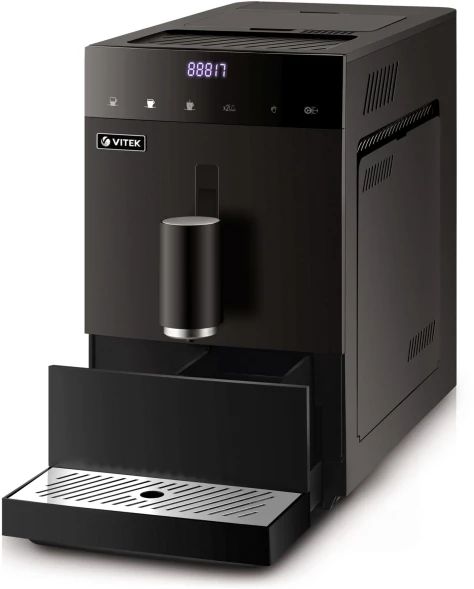 Кофемашина Vitek Metropolis VT-8700 1350Вт черный
