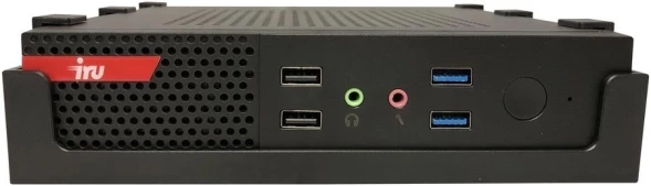 ПК IRU Опал 312 slim PG G6405 (4.1) 8Gb SSD256Gb UHDG 610 FreeDOS GbitEth 90W черный (2057721)