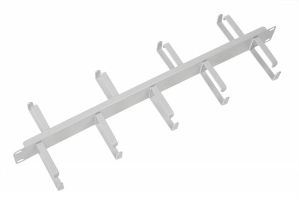 Кабельный органайзер Горизонтальный ЦМО ГКО-1-9 двухсторонний кольца 1U шир.:19&amp;quot; глуб.:154.2мм