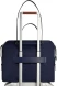 Деловая сумка женская Piquadro Lyra BD4574W92T/BLU с отделением для ноутбука 14&amp;quot; темно-синяя нейлон/натур.кожа