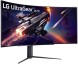 Монитор LG 44.5&amp;quot; (113.03см) UltraGear 45GR95QE-B черный OLED LED 21:9 HDMI матовая HAS Piv 1500000:1 1000cd 178гр/178гр 3440x1440 240Hz G-Sync FreeSync Premium DP SPDIF WQ USB 10.9кг