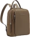 Рюкзак женский Piquadro Lyra CA5566W92T/M коричневый нейлон/натур.кожа