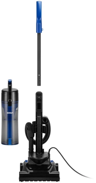 Пылесос Kitfort КТ-5318 850Вт черный/синий