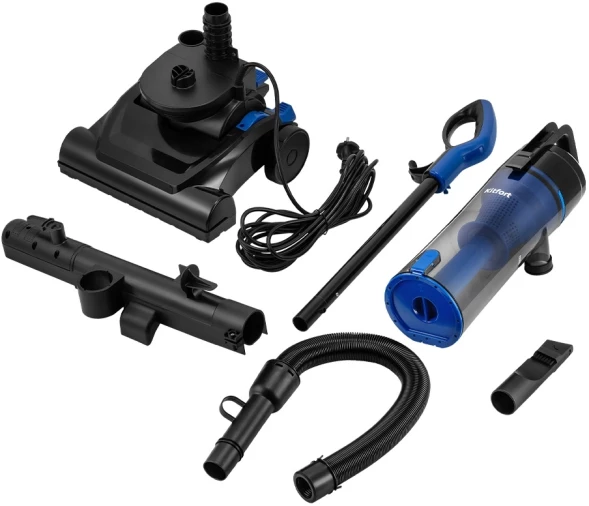 Пылесос Kitfort КТ-5318 850Вт черный/синий