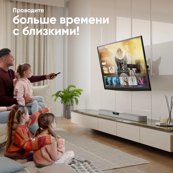 Кронштейн для телевизора Onkron M2S черный 17&amp;quot;-43&amp;quot; макс.35кг настенный поворот и наклон