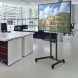 Стойка для телевизора Cactus CS-ST31 черный 37&amp;quot;-75&amp;quot; макс.81.6кг напольный мобильный