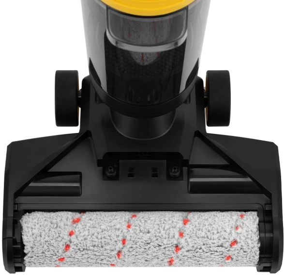 Пылесос моющий Kitfort КТ-5258 280Вт черный/желтый