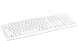 Клавиатура Оклик 305M белый USB Multimedia (1875227)