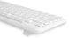 Клавиатура Оклик 305M белый USB Multimedia (1875227)
