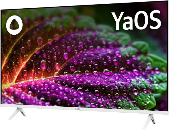 Телевизор LED BBK 40&amp;quot; 40LEX-7244/FTS2C (W) YaOS Frameless белый FULL HD 60Hz DVB-T2 DVB-C DVB-S2 USB WiFi Smart TV (RUS)
