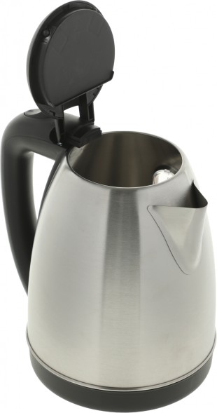 Чайник электрический Scarlett SC-EK21S88 1.8л. 2200Вт черный/серебристый корпус: металл