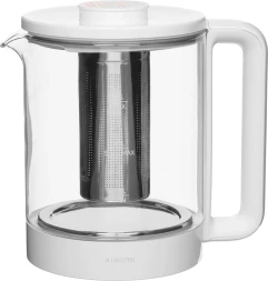 Чайник электрический Xiaomi Multifunctional Kettle EU 1.5л. 800Вт белый/прозрачный корпус: стекло/пластик (BHR9118EU)