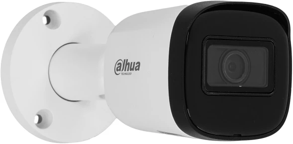Камера видеонаблюдения аналоговая Dahua DH-HAC-B2A21P-U-0280B 2.8-2.8мм HD-CVI HD-TVI цв. корп.:белый