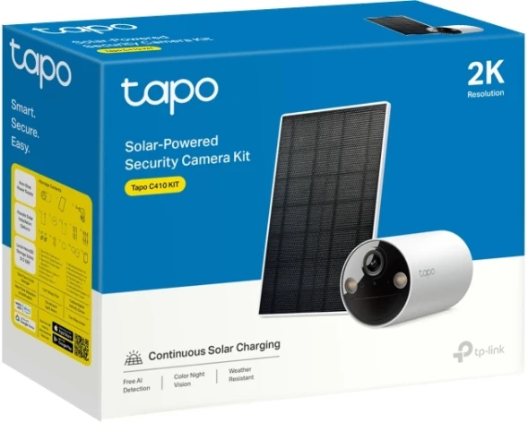 Камера видеонаблюдения IP TP-Link Tapo C410 Kit Wi-Fi 3.17-3.17мм цв. корп.:белый