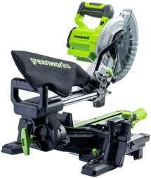 Торцовочная пила Greenworks GD24MS216 4800об/мин d=216мм
