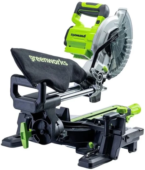 Торцовочная пила Greenworks GD24MS216 4800об/мин d=216мм