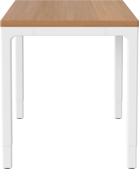 Стол для компьютера Cactus CS-ET-WWD столешница МДФ белый дуб молочный каркас белый 160x75x80см