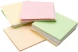 Блок для записей бумажный Silwerhof Daily Стандарт 90x90x90мм 80г/м2 ассорти 5цв.в упак.