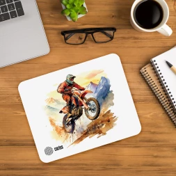 Коврик для мыши Cactus Motobike 250x200x3мм (CS-MP-D12S)