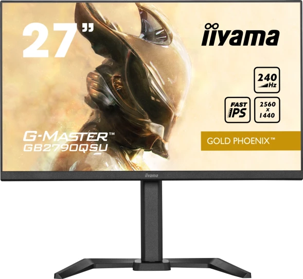 Монитор Iiyama 27&amp;quot; G-Master GB2790QSU-B5 черный IPS LED 16:9 HDMI M/M матовая HAS 400cd 178гр/178гр 2560x1440 240Hz DP USB 5.7кг