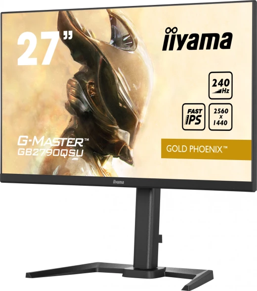Монитор Iiyama 27&amp;quot; G-Master GB2790QSU-B5 черный IPS LED 16:9 HDMI M/M матовая HAS 400cd 178гр/178гр 2560x1440 240Hz DP USB 5.7кг