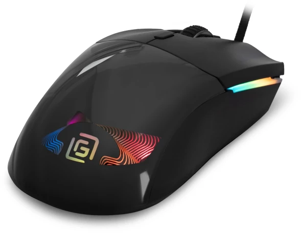 Мышь Оклик 714GM черный оптическая 7200dpi USB 6but (1620717)