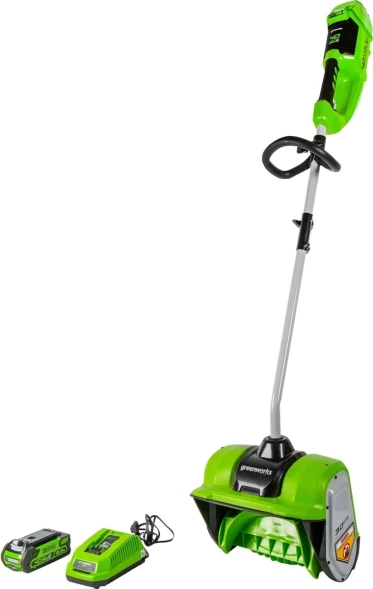 Снегоуборщик электр. Greenworks GD40SSK2