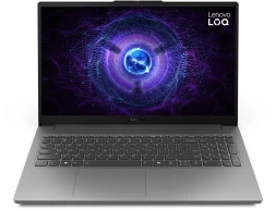 Ноутбук Lenovo LOQ 15IAX9E Core i5 12450HX 16Gb SSD512Gb NVIDIA GeForce RTX 3050 6Gb 15.6&amp;quot; IPS FHD (1920x1080) без ОС grey WiFi BT Cam (83LK005HUE)