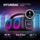 Колонка порт. Hyundai H-PS1027 черный 80W 2.0 BT 10м 3600mAh