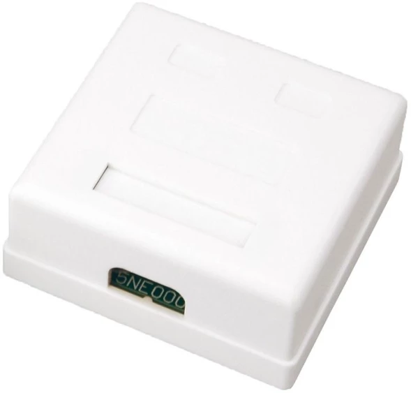 Розетка Rexant 03-0151 комп. RJ45 2 кат.5E UTP бел.