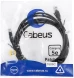 Патч-корд Cabeus PC-UTP-RJ45-CAT.5E-3M-BK-LSZH U/UTP RJ-45 вил.-вилка RJ-45 кат.5E 3м черный LSZH