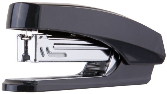 Степлер Deli E0238 N10 (12листов) встроенный антистеплер ассорти 50скоб коробка