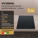 Индукционная варочная поверхность Hyundai HHI 3855 BG черный