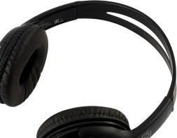 Наушники с микрофоном Оклик HS-M400 черный 1.8м накладные оголовье (1532019)