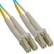 Патч-корд Lanmaster LAN-2LC-2LC/OM3-10 2x50/125 OM3 LC дуплекс-LC дуплекс 10м LSZH голубой