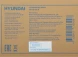 Вытяжка козырьковая Hyundai HFH 6130 IX нержавеющая сталь управление: кнопочное (1 мотор)