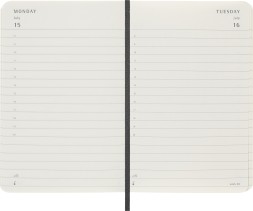 Ежедневник Moleskine CLASSIC SOFT Pocket 90x140мм 400стр. мягкая обложка черный