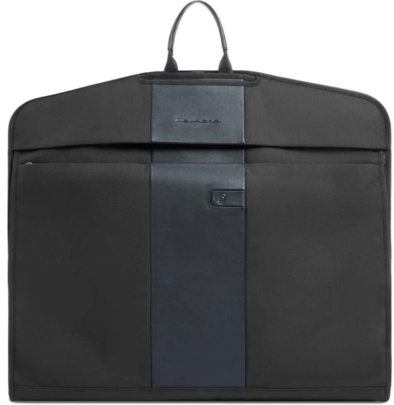 Сумка портплед Piquadro Brief2 PA7047BR2/N черная нейлон/натур.кожа