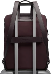 Рюкзак женский Piquadro Lyra CA7042W92T/BO2 бордовый нейлон/натур.кожа