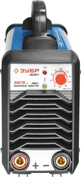 Сварочный аппарат Зубр ЗАС-Т3-165 инвертор ММА DC 6.6кВт